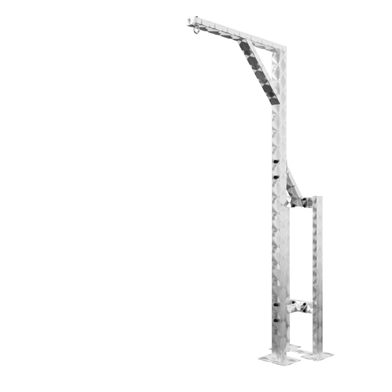 IVE Bag Rack for efficient storage of boxing bags, MMA bags, and strength bags