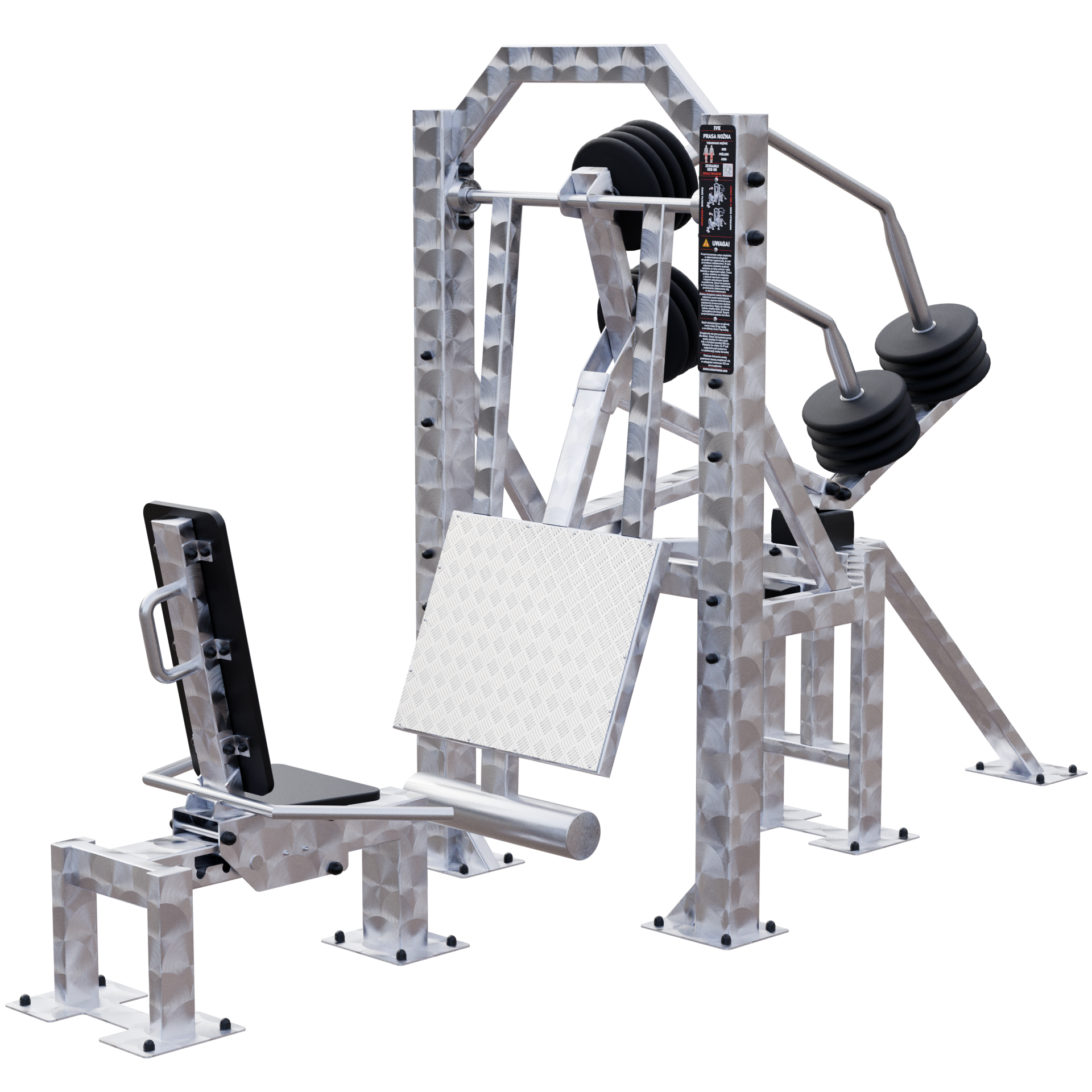 IVE Outdoor Leg Press outdoor fitness station